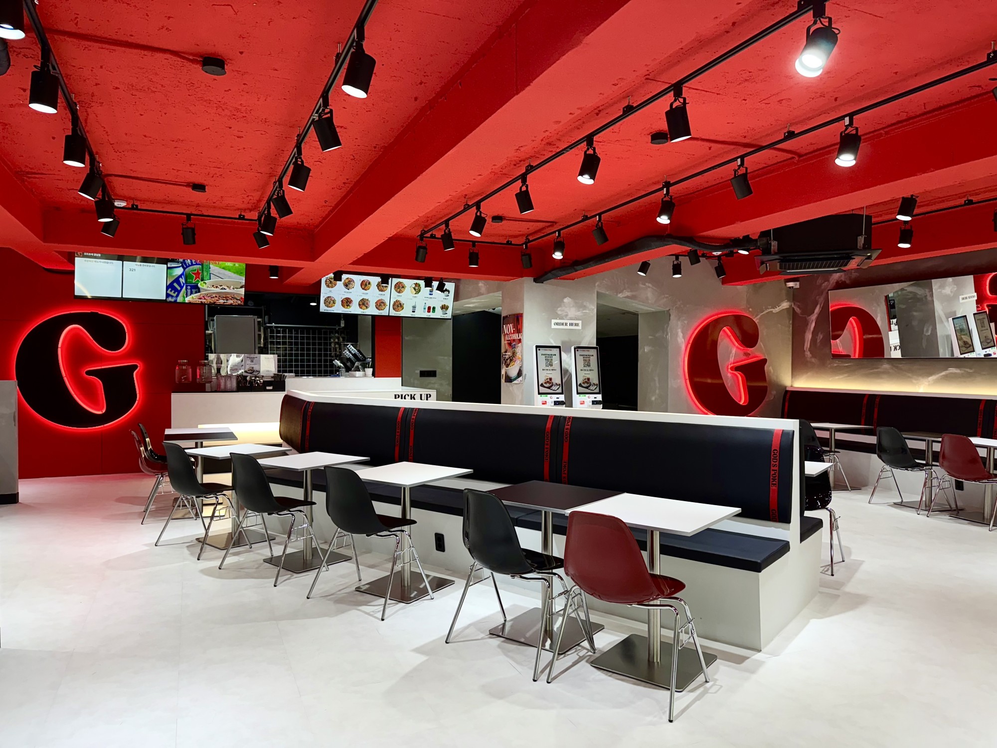 강남 식당 인테리어 시공 현장 2