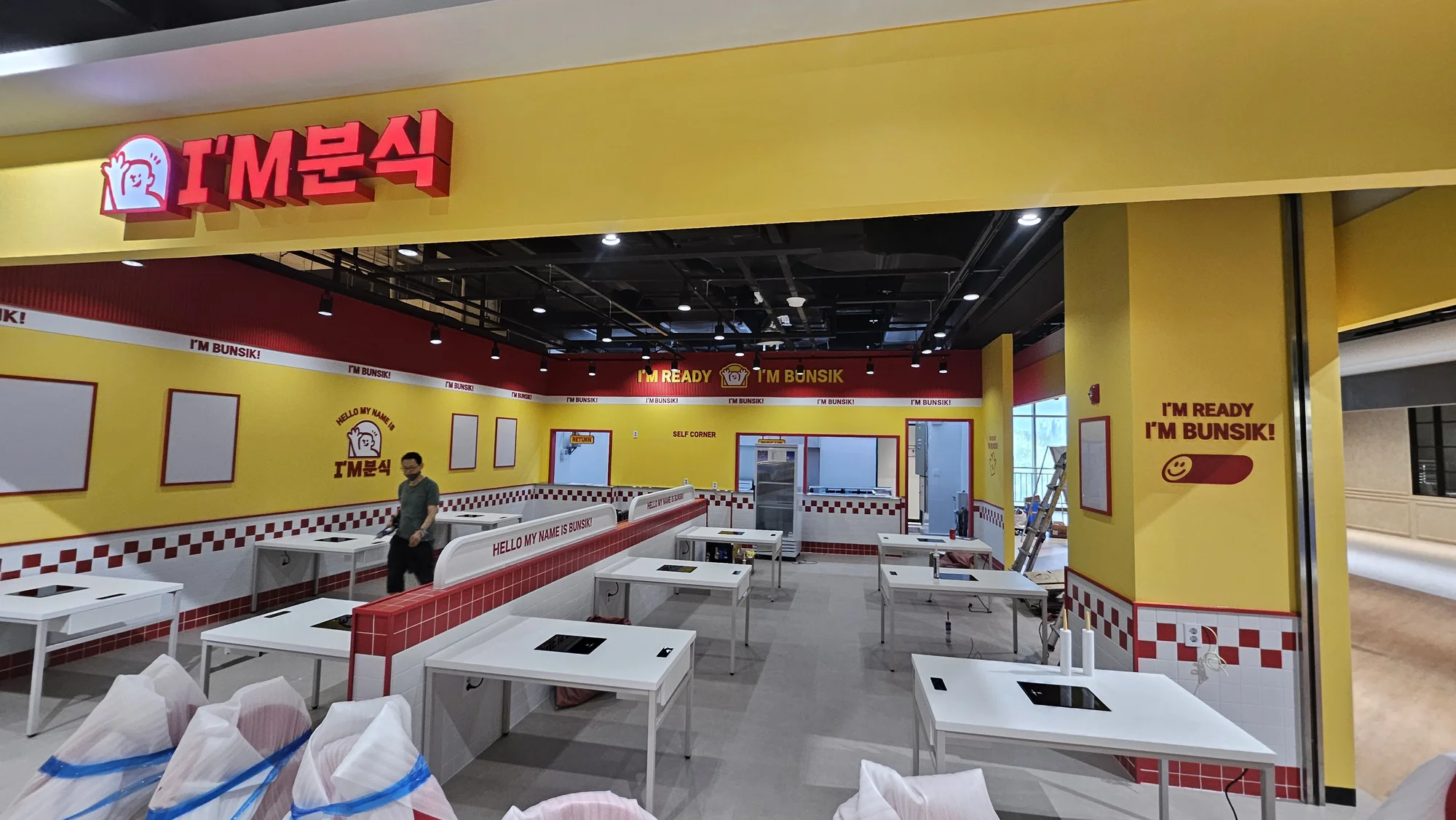 일산 카페 인테리어 설비 배관 공사 과정