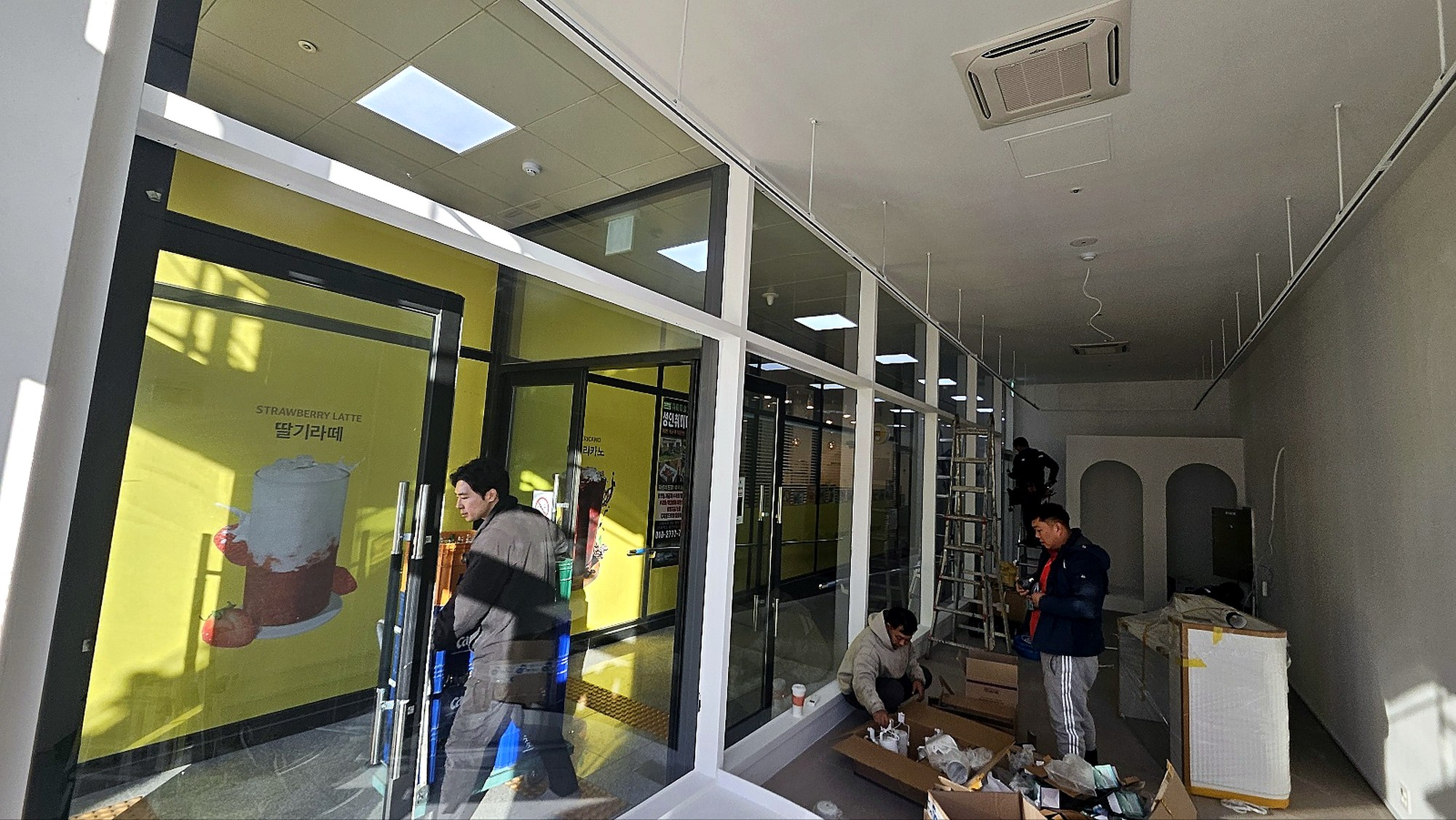 아라동 식당 인테리어 공사 전 시공사진