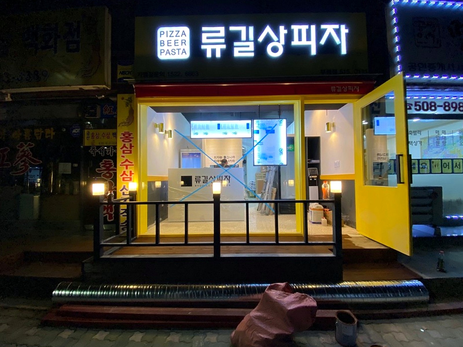 길음 식당 인테리어 업체 완공 시공 사진 2