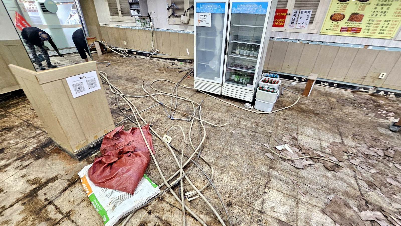 가산 음식점 인테리어 시공 철거 시공 사진 1