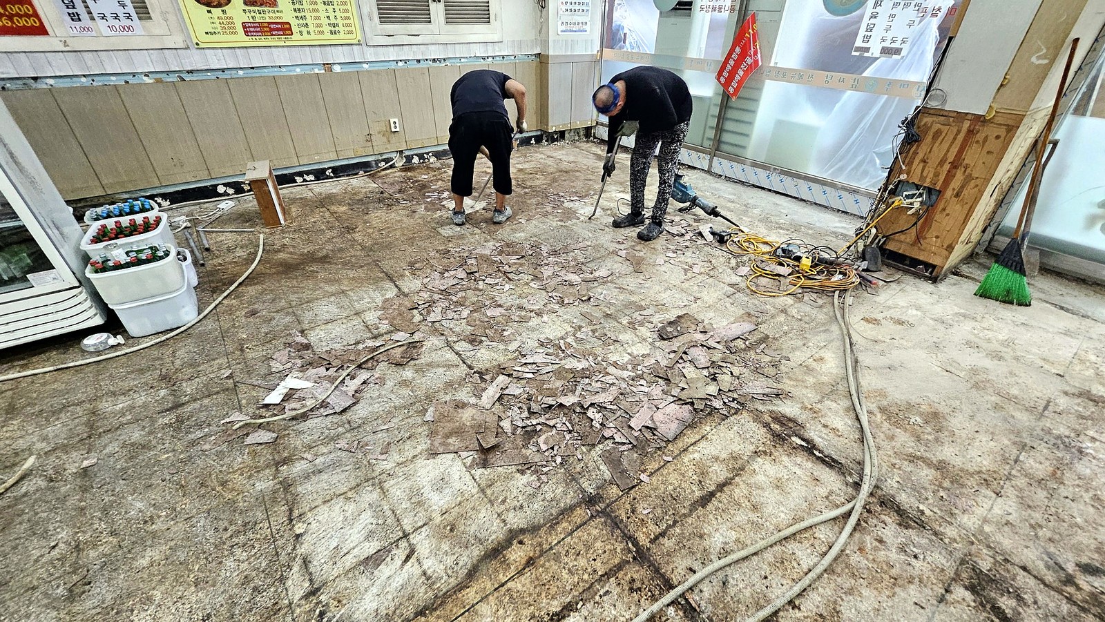 가산 음식점 인테리어 시공 철거 시공 사진 2