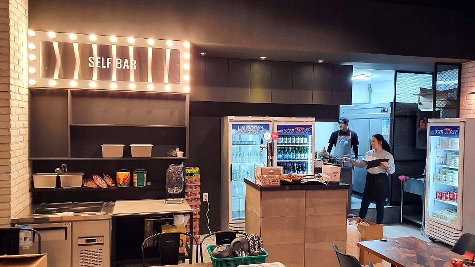 신도림 호프치킨 인테리어 시공 설비 시공 사진 3