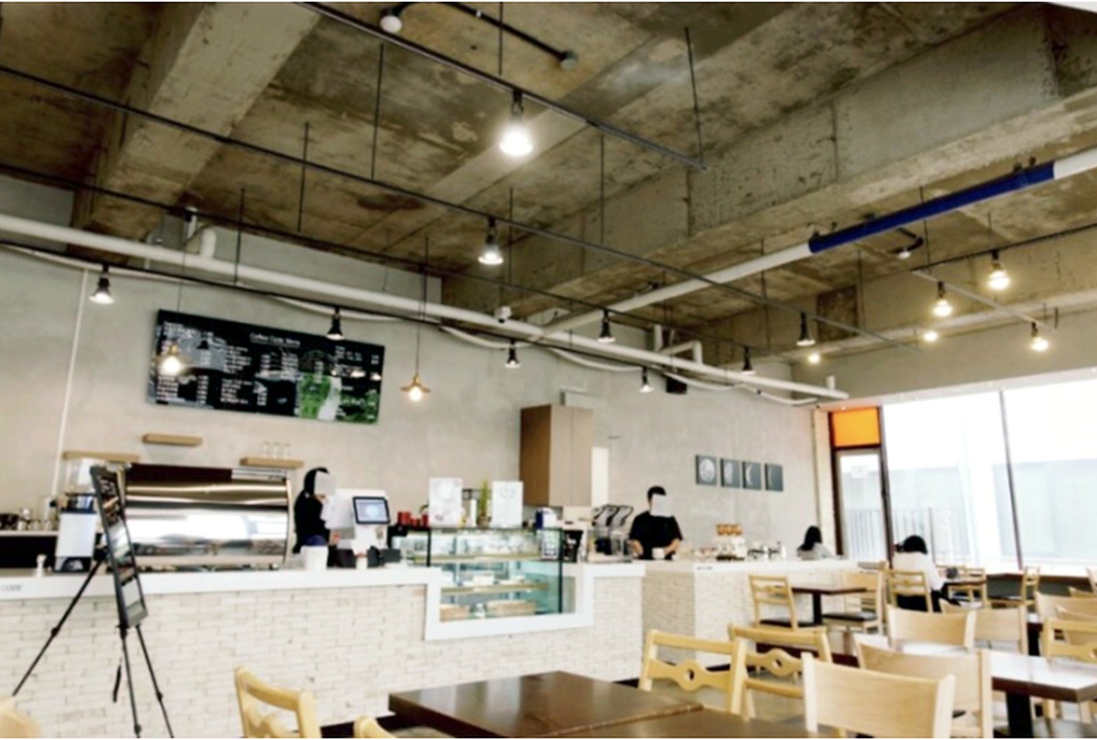 가산 브런치카페 인테리어 전문 완공 시공 사진 2