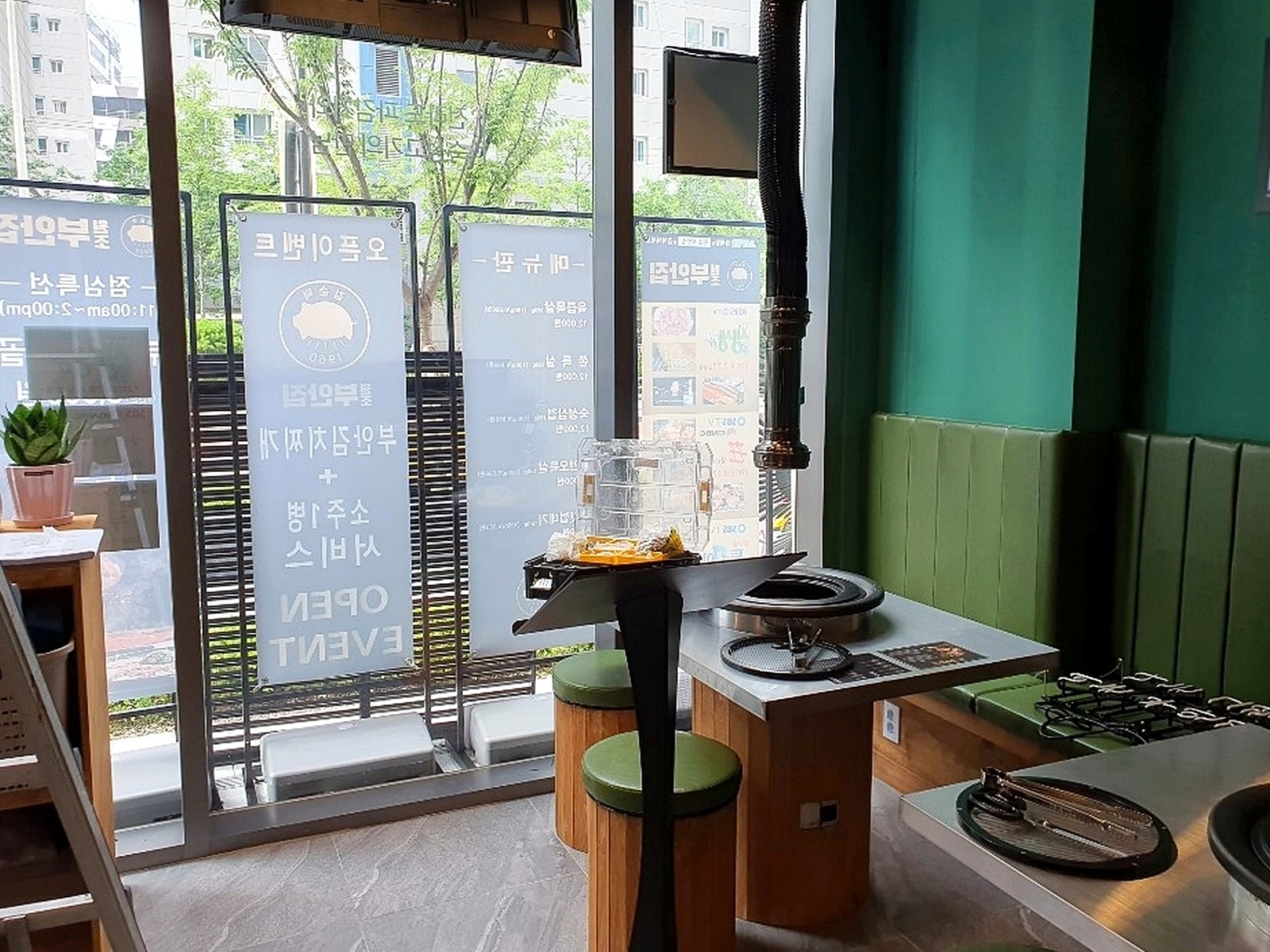 청량리 갈비집 인테리어 시공 마감 시공 사진 2