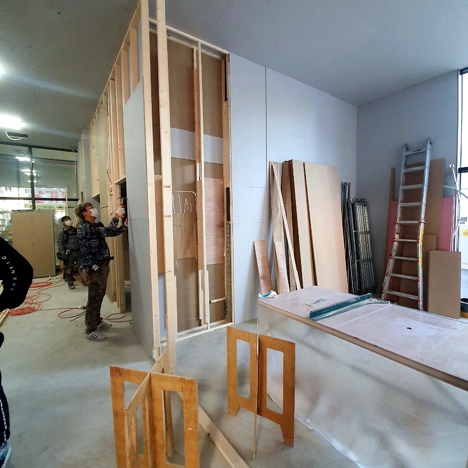 쌍문 카페 인테리어 철거 시공 사진 1