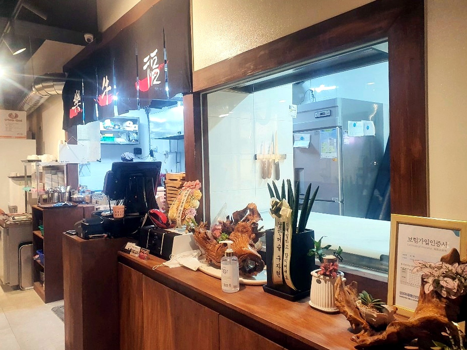 신길 삼겹살집 인테리어 비용 마감 시공 사진 2