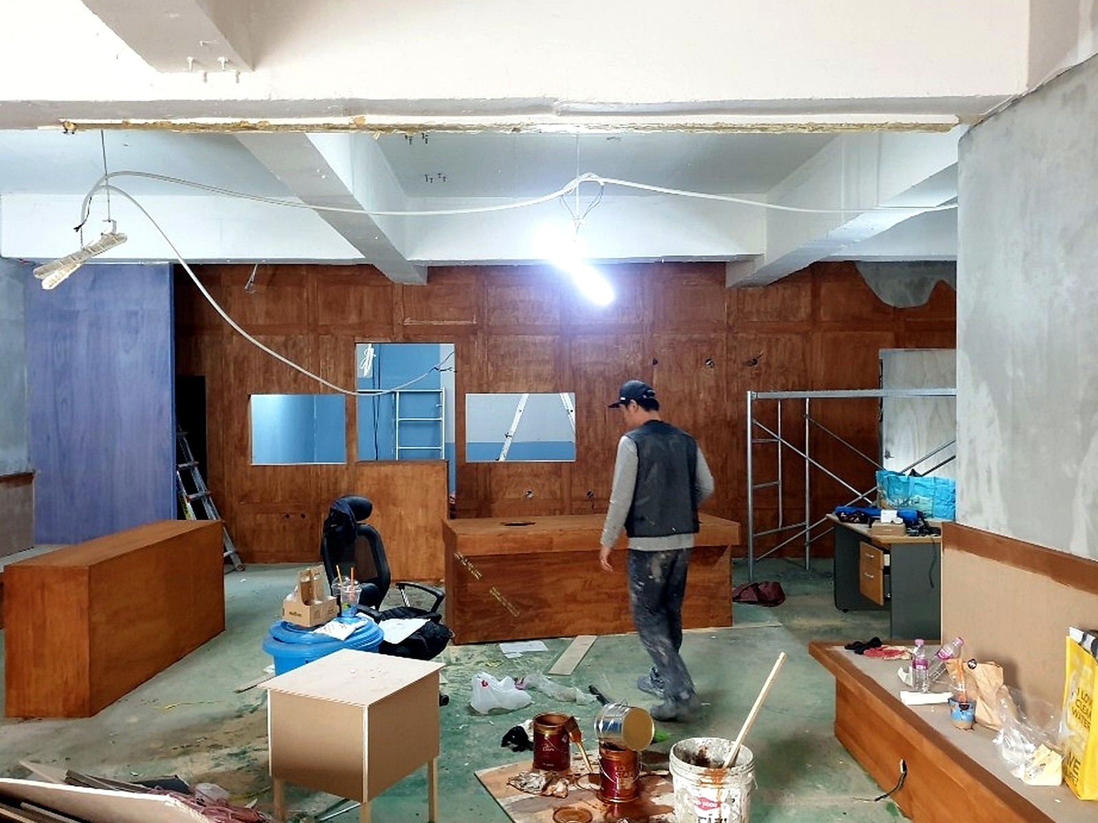 아현 고깃집 인테리어 마감 시공 사진 4