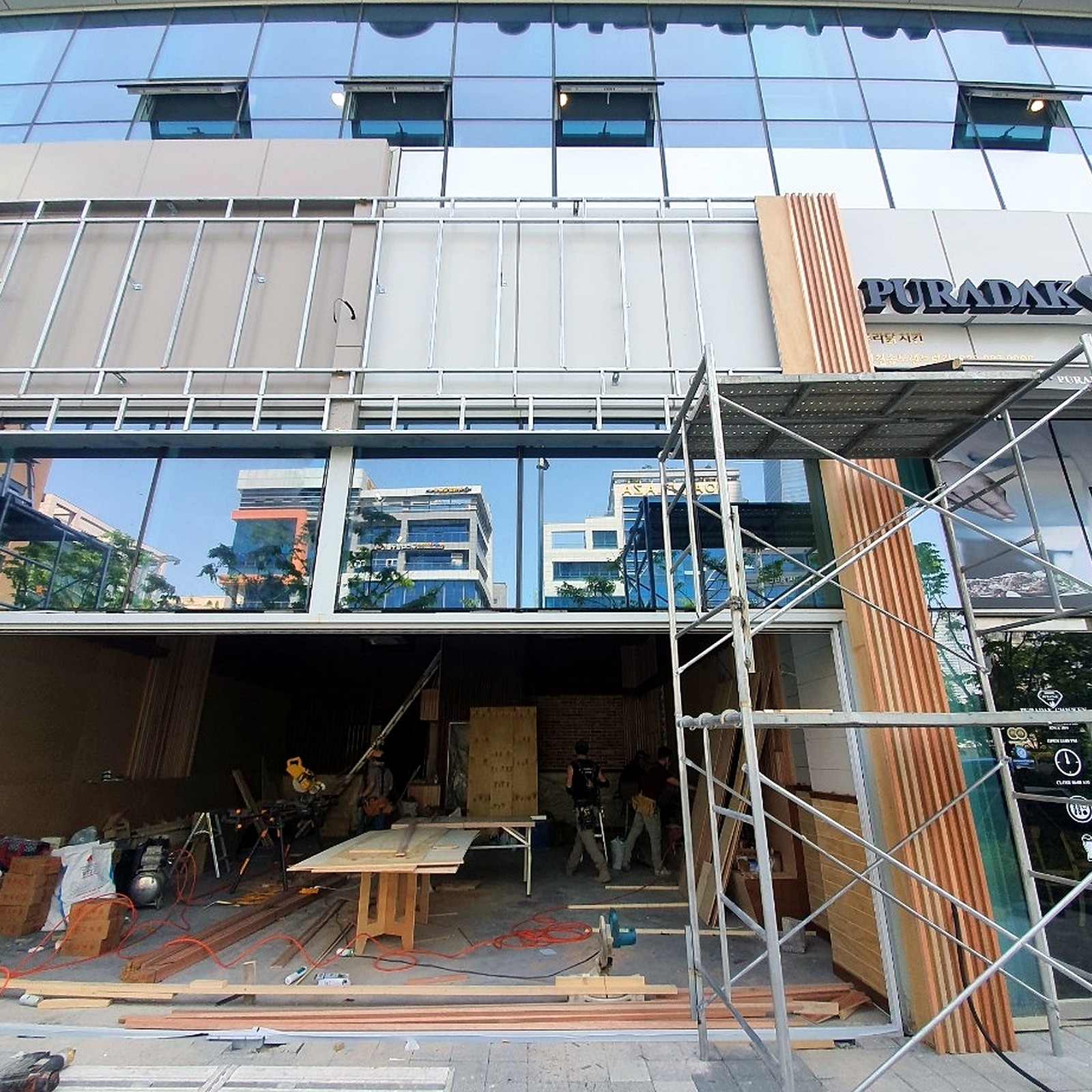 굽은다리 호프집 인테리어 전문 목공 시공 사진 2