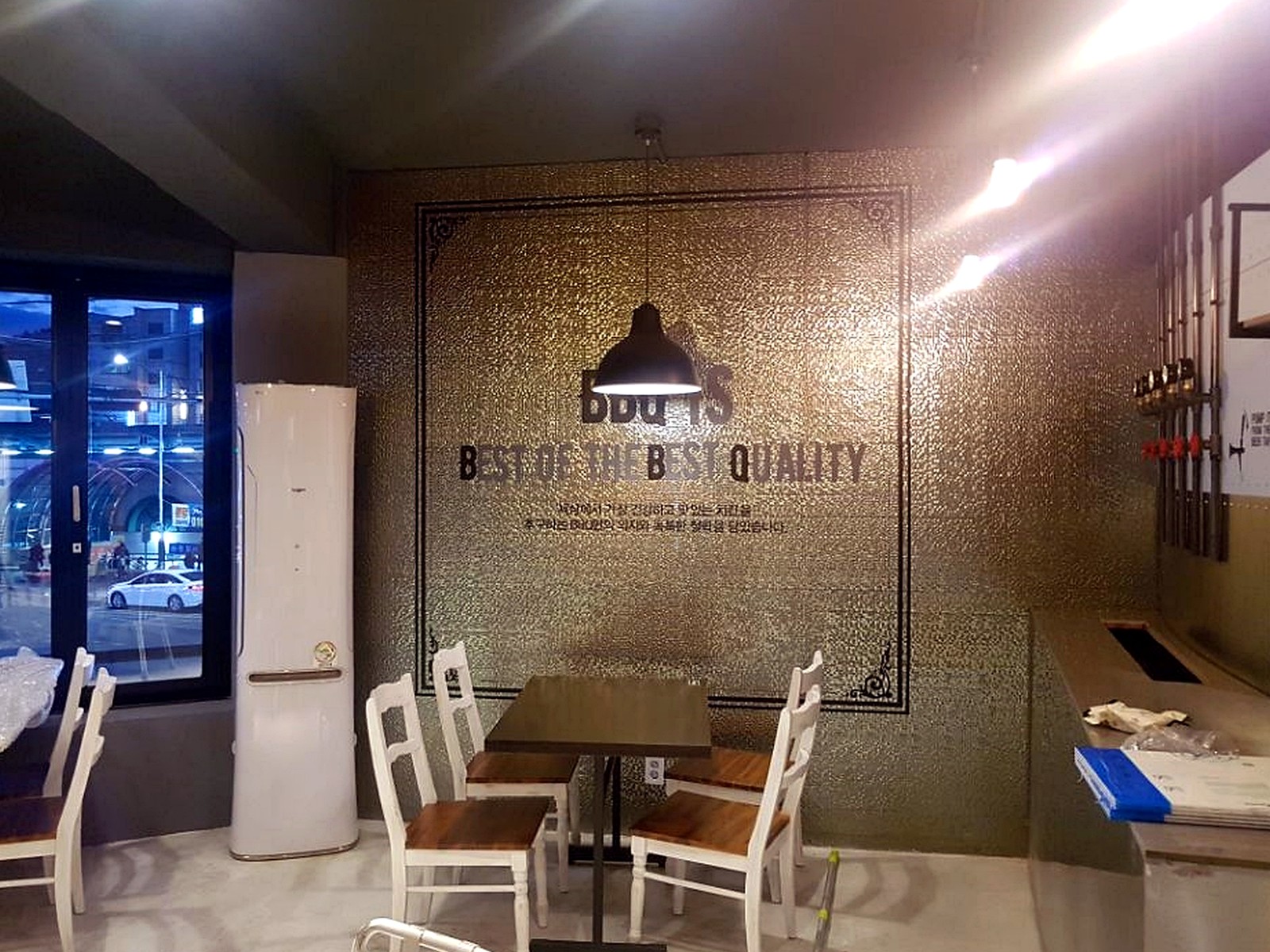 망원 치킨전문점 인테리어 비용 설비 시공 사진 2