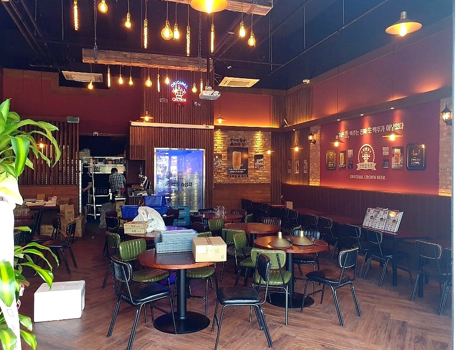 초지 와인바 인테리어 업체 마감 시공 사진 2