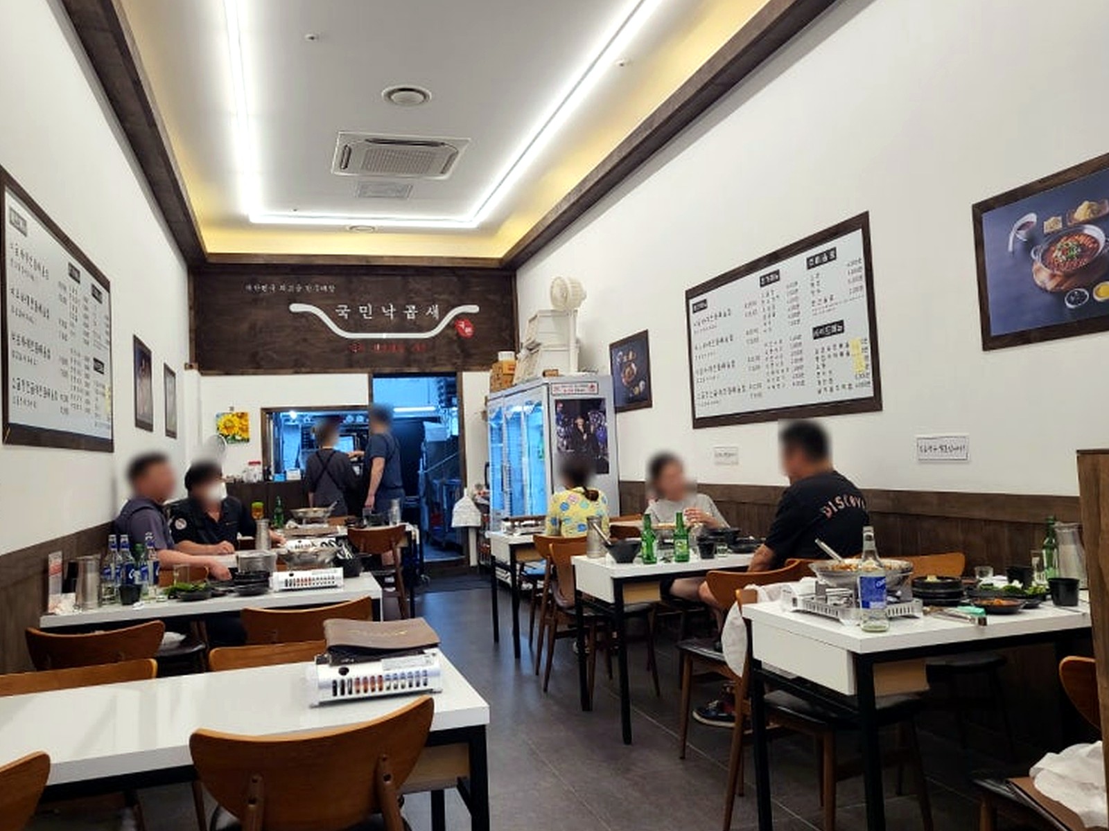 마천 술집 인테리어 공사 마감 시공 사진 3