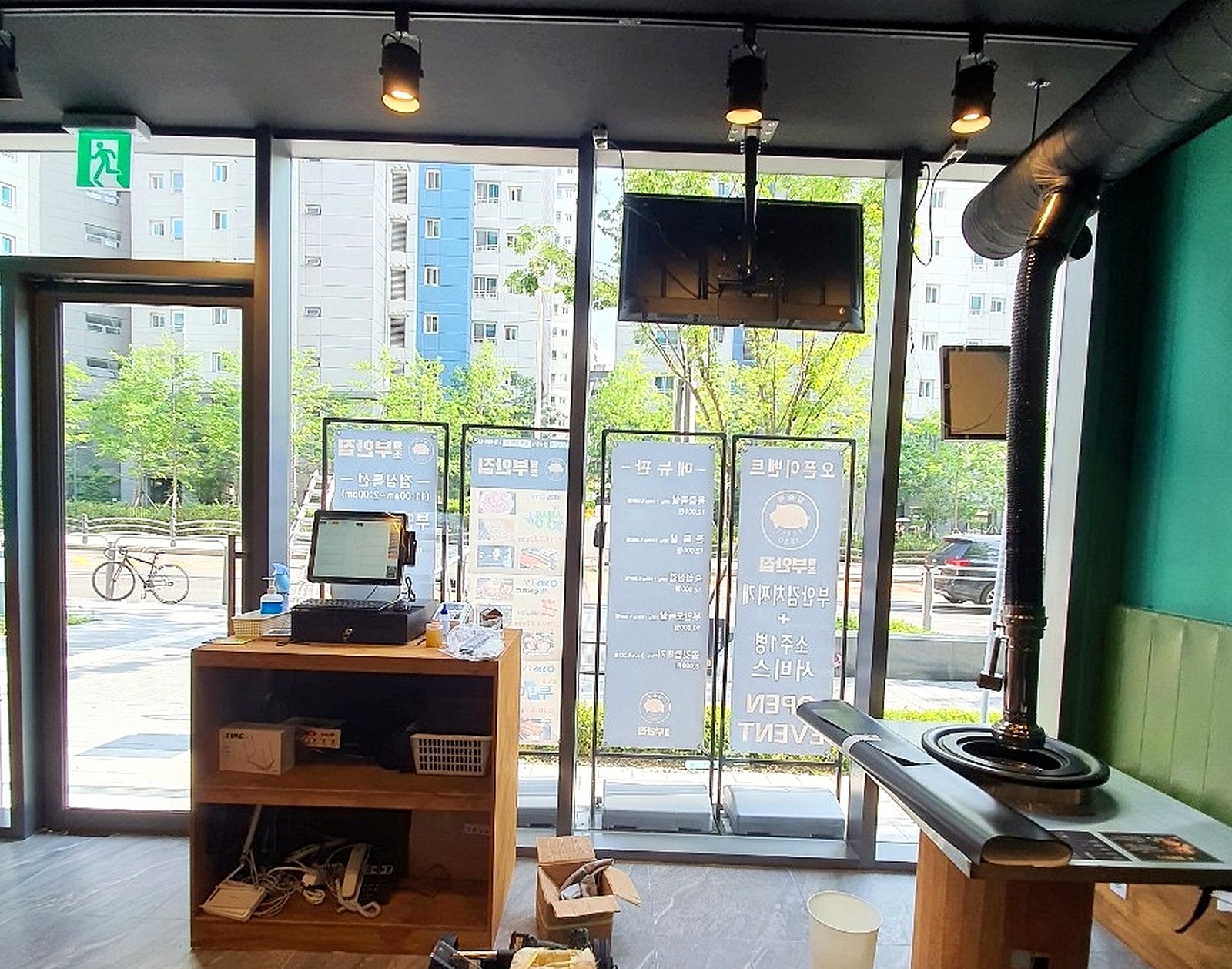 당산역 갈비집 인테리어 시공 목공 시공 사진 3