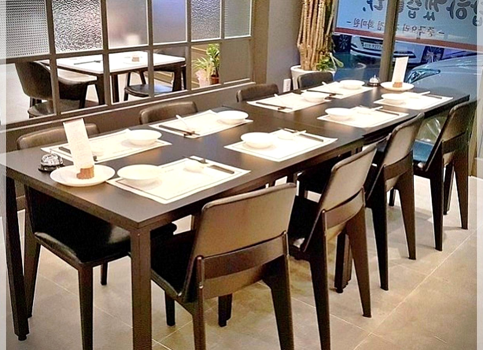 대흥 중식당 인테리어 공사 목공 시공 사진 1